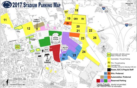 Yellow Lot 12, Other Football Parking Lots Closed For Saturday Due To Anticipated Rain | Onward ...