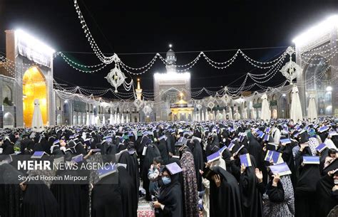 Mehr News Agency - Imam Reza shrine hosts religious ceremony of Qadr night