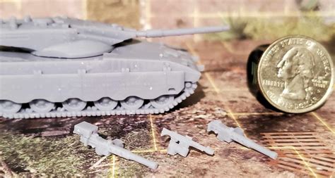 Merkava MK2 Tank 1/100 Scale, 3D Resin Printed Near Modern War Flames of War Team Yankee - Etsy