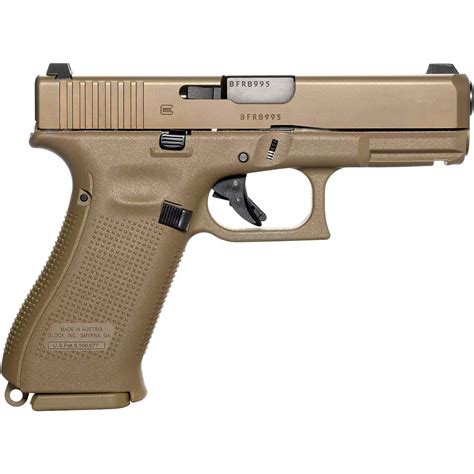 GLOCK 19 - G19X Gen5 NS 9mm Compact 17-Round Pistol | Academy