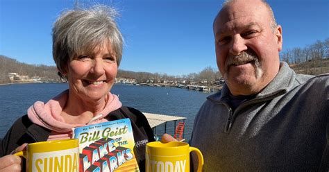 Fans visit the Lake of the Ozarks with Bill Geist’s book for Sunday Mug Shots