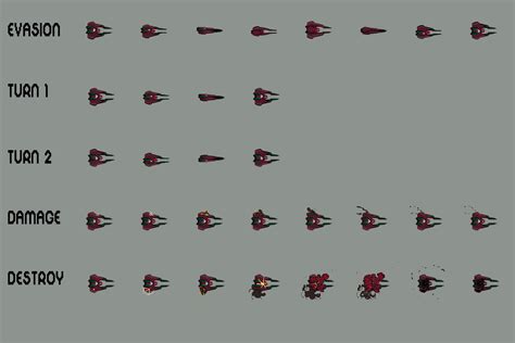 Free Spaceship Pixel Art Sprite Sheets - CraftPix.net