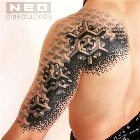 Neo Tattoos [Swiss tattoo artist] – Beautiful geometric tattoos #beautytatoos | Neo tattoo ...