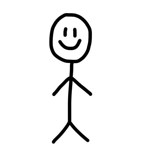 Stick Figure With Face - ClipArt Best