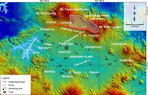 Geologi Patahan Lembang Bandung - Gurugeografi.id