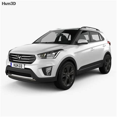 Hyundai Creta (ix25) 2019 3D model - Vehicles on Hum3D