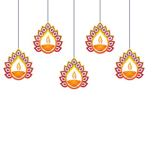 Diwali Diya Hanging Decoration Deepavali Lamp, Diwali, Diwali Diya ...