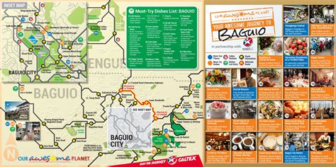 BAGUIO: Your Awesome Journey to Baguio Food Trip (Infographic) | Travel food, Baguio, Trip