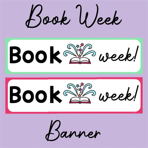 Book Week Banner – Teachie Tings