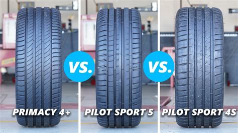 Michelin Pilot Sport 5 vs Pilot Sport 4S vs Primacy 4+! The Differences ...