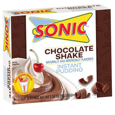 SONIC Chocolate Shake Pudding - Walmart.com