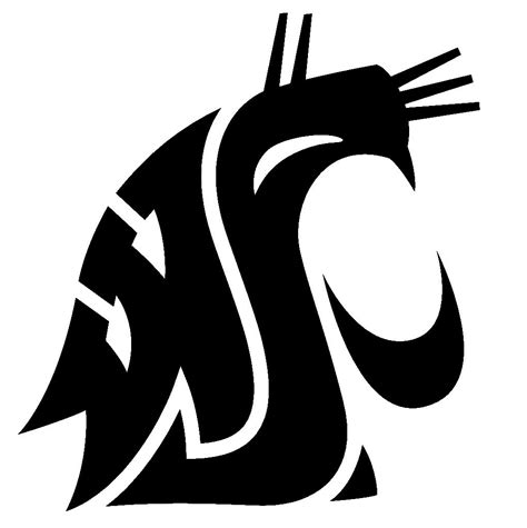 Wsu Cougar Head Logo