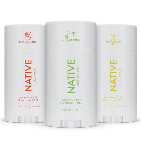 Native Deodorant Seasonal Scents Variety Pack | Aluminum-Free Natural Deodorant with Baking Soda ...