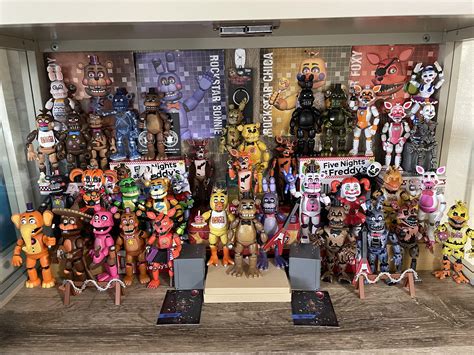 Rate my FNAF action figure display on a scale of 1 to 10 : r/fivenightsatfreddys