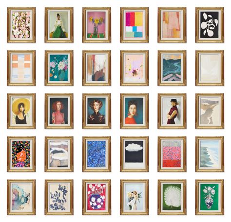 Anthropologie Paintings in Gold Frame | SimPlistic Sims 4