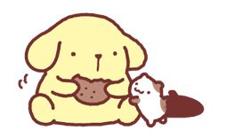 Pompompurin สติ๊กเกอร์ 2 - อิโมจิใหม่, GIF, สติกเกอร์ฟรีที่ 123emoji.com