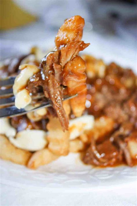 Pulled Pork Poutine - Instant Pot - Kiss Gluten Goodbye