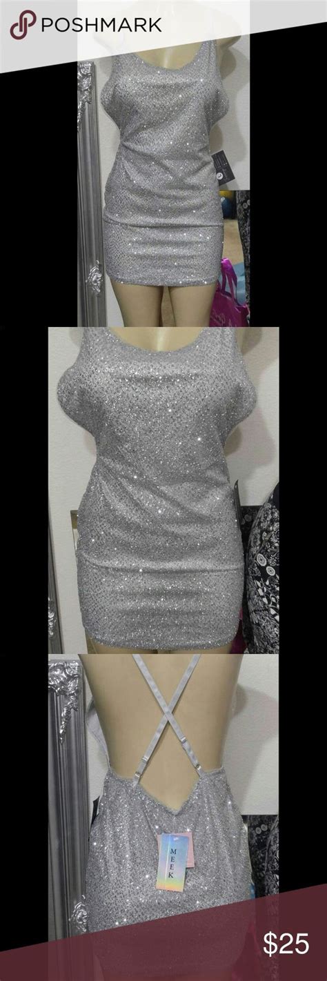 Silver glitter dress | Silver glitter dress, Glitter dress, Dresses