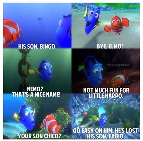 dory and squishy quote - Google Search | Disney funny, Finding nemo ...