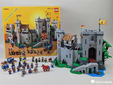 LEGO Iconic 10305 - Lion Knights' Castle - TBB Review - 7QUG7 - 0 - The Brothers Brick | The ...