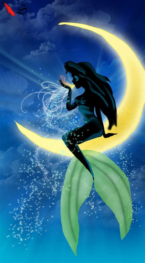 Ariel on Dreamworks Moon - Disney Photo (15528061) - Fanpop