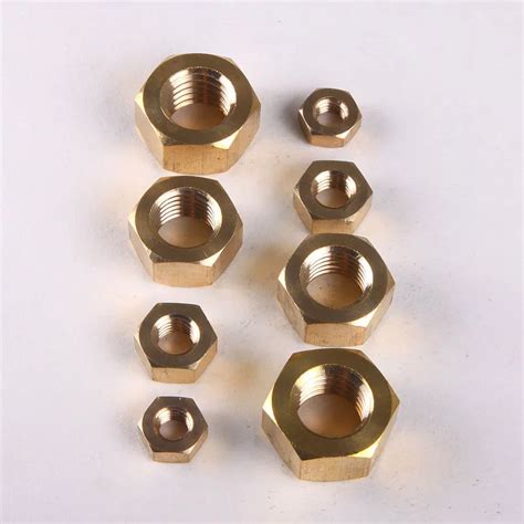 20PCS M1.4/M1.6/M5/M6 Cheap Copper Nut / Nut / Copper Hex Nut / Screw Cap-in Nuts from Home ...