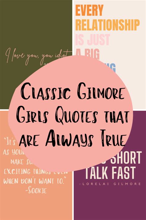 Classic Gilmore Girls Quotes that are Always True - Darling Quote