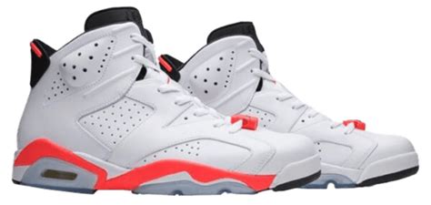 The Jordan 6 Infrared White Sneaker Offers Bright, Flashy Style | eBay