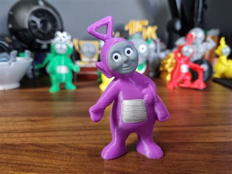 Tinky Winky Thomas 3D Printed Cursed 3D Prints | Etsy