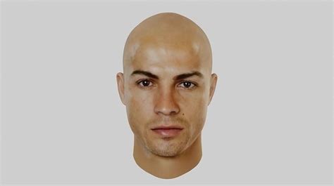 realistic ronaldo man with bald head 3D model | CGTrader