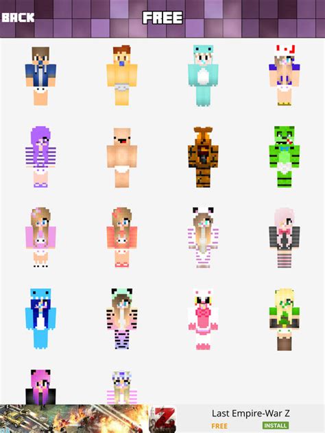 APHMAU SKINS FREE MC Diaries Skin for Minecraft PE - AppRecs