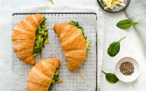 Spinach and Cheese Croissants - Mrs Jones's Kitchen