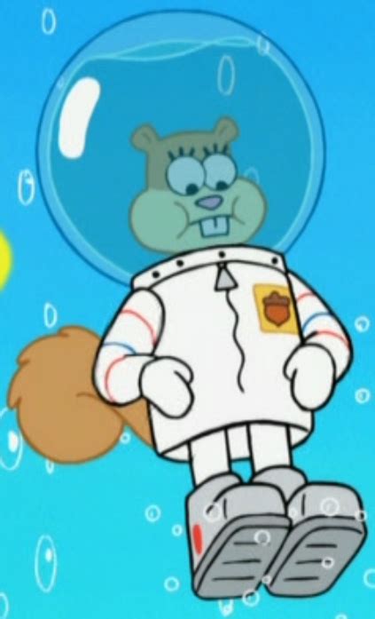 Image - Sandy Wearing SpongeBob's Water Helmet & Her Suit.png | Encyclopedia SpongeBobia ...