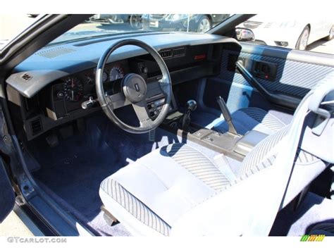 Blue Interior 1984 Chevrolet Camaro Z28 Photo #63456154 | GTCarLot.com