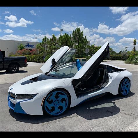 BMW I8 Frozen Blue - The Auto Firm