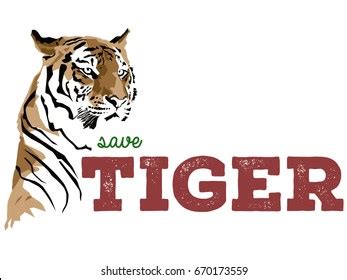 Save Tiger Images, Stock Photos & Vectors | Shutterstock