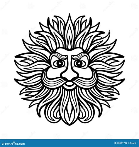 God of wind stock vector. Illustration of vector, logotype - 70601732