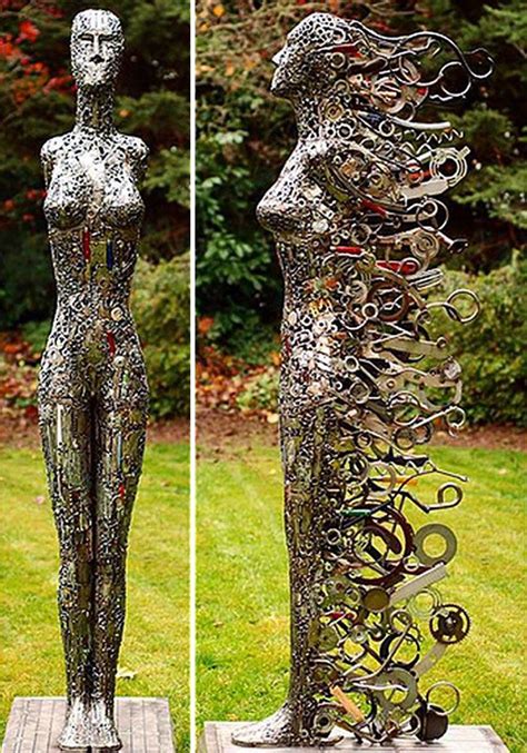 Self-Taught American Artist Turns Reclaimed Materials Into Breathtaking Sculptures (30 Pics ...