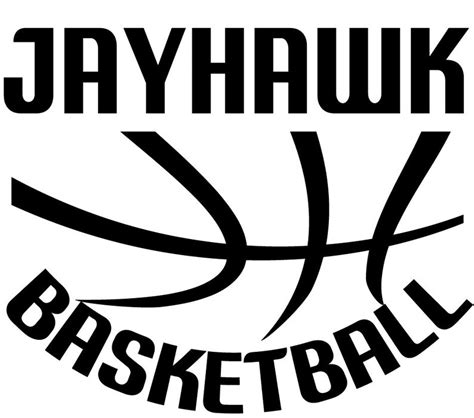 Jayhawk Basketball SVG - Etsy