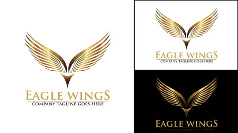 Eagle - Wings Logo - Logos & Graphics