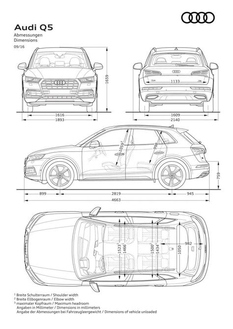 Audi Q5 Dimensions 2024 - Edyth Haleigh