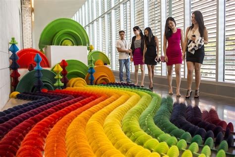 Rainbow Art Installations Dazzle Viewers With Unique Colorful Art