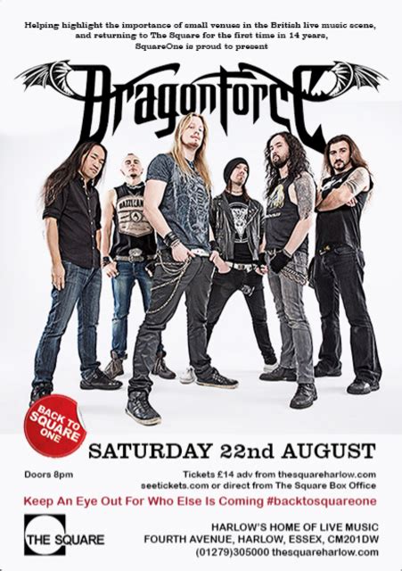 DRAGONFORCE Announce Special One-Off Show In Support Of UK Live Music ...