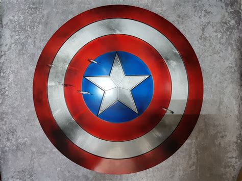 Captain america shield metal - lanetathree