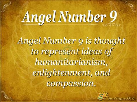 Angel Number 9 - The Spiritual Meaning? Find Out Now! - SunSigns.Org