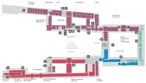 Louvre Map