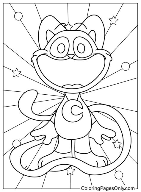 Smiling Critters Coloring Pages - Coloring Nation