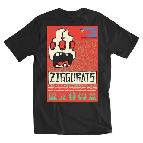 Ziggurats Black Tee | Mike Shinoda