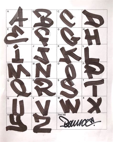 Graffiti Letters: 61 Artists Share Styles