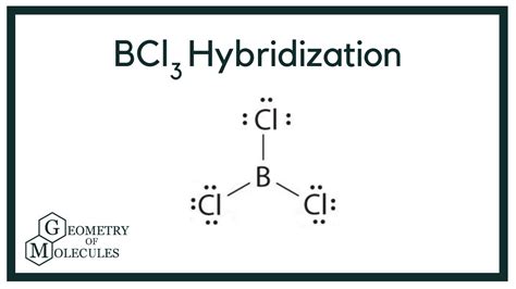 BCl3 (Boron Trichloride) Hybridization - YouTube